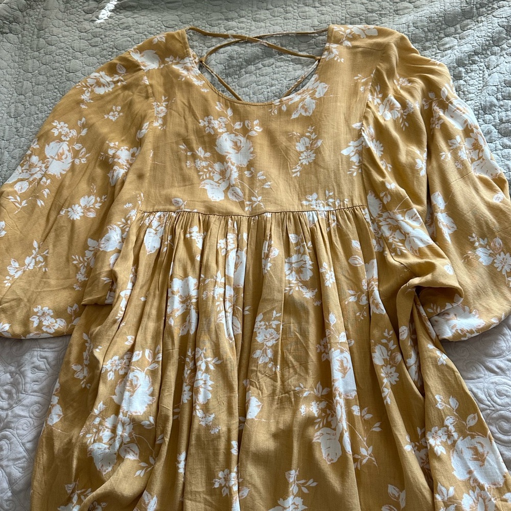 By Together Summer Floral Babydoll Dress